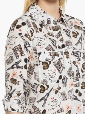 Karl Lagerfeld Paris Whimsical Logo Shirt